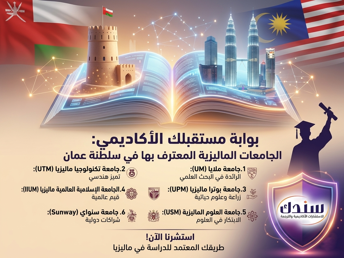 قائمة الجامعات الماليزية المعترف بها في سلطنة عمان